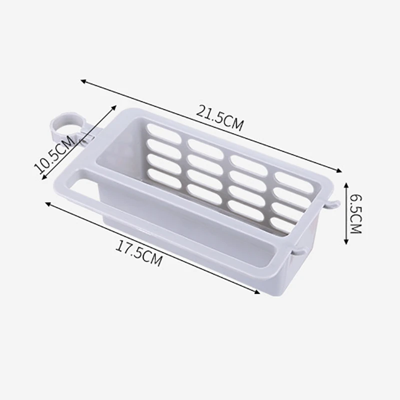 1 Set Kitchen Bathroom Sink Storage Holder& 1Pcs Wall-Mounted Air Conditioner /Tv Remote Control Storage Box Controller Mobile