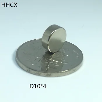 

10 20 50 100PCS/LOT Disk Magnet 10x4 N35 Magnet 10*4 NiCuNi for speaker