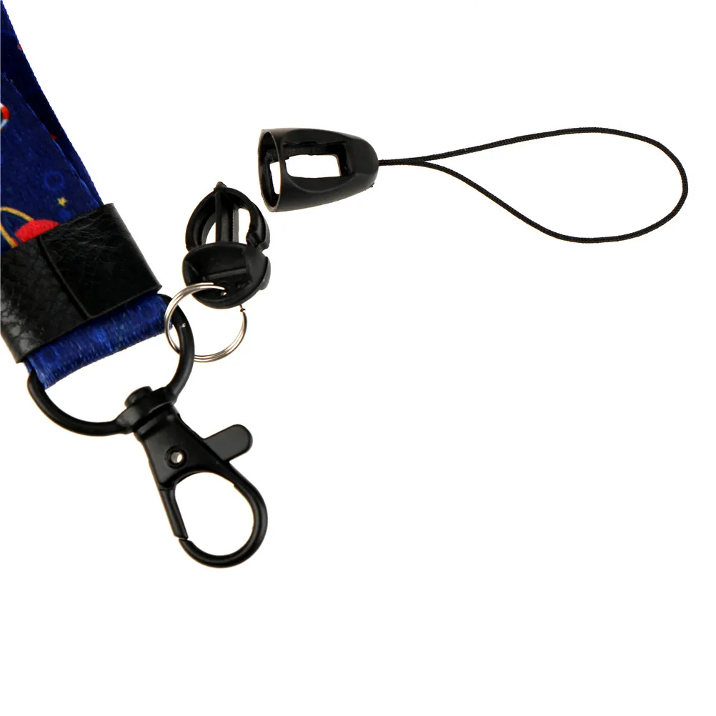 1 шт. Мультяшные высококачественные милые телефоны MP3 USB шнурки брелки со значком DIY Висячие веревки