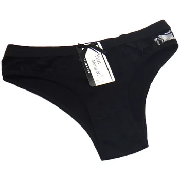 

3 pcs/set Briefs For Women Lingerie High Waist 100% Cotton Panties Breathable Soft Striped Underwear Female Intimates 86497