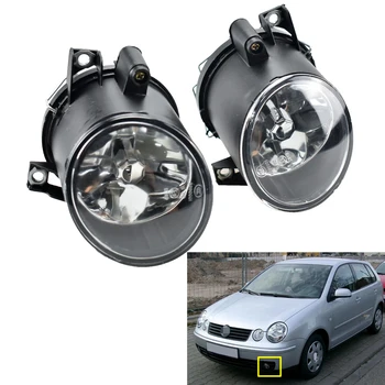 

Halogen Auto Car Front Fog Lights for Polo 9N MK4 2001/2002/2003/2004/2005 Lower Bumper Fog Lamps For Fox 5Z1 5Z3