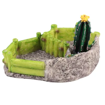 

1Pc Colorful Durable Pet Basin Landscaping Basin Pet Food Bowl for Turtle Lizard Reptile