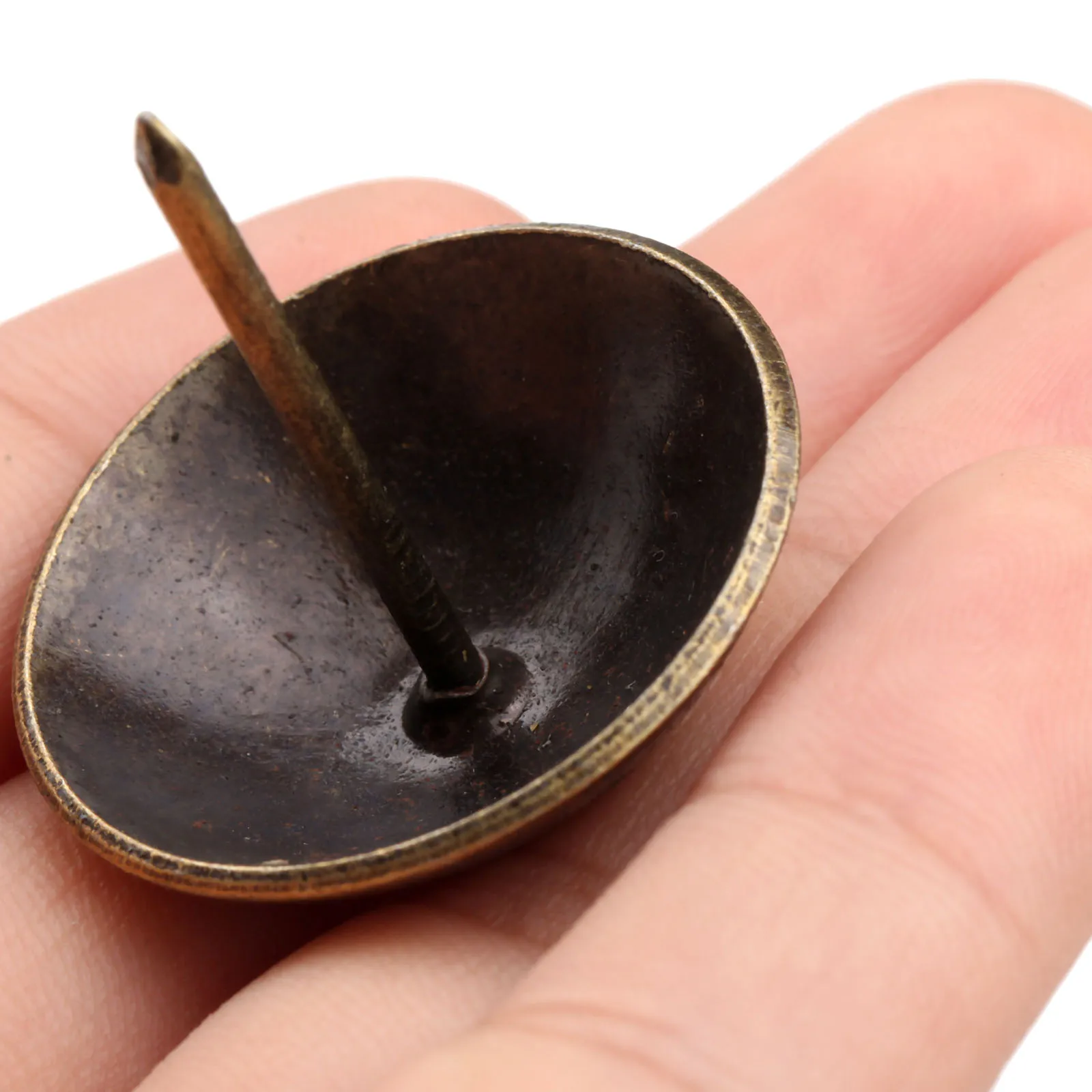 100 Clous à Tête Ronde - Punaises Métal Pour Meubles - Crajout De Porte - Quincaillerie