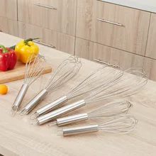 Толстый ручной баклажанок из нержавеющей стали бытовой миксер для яйца стержень мешалка из нержавеющей стали квадратный хвостовик большой размер яйцо Beater 10