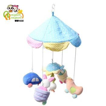 

Baby Crib Mobiles Rattles Bed Bell Plush Doll Music Educational Toys Carousel for Cots Infant Baby Toys 0-12 Months for Newborns