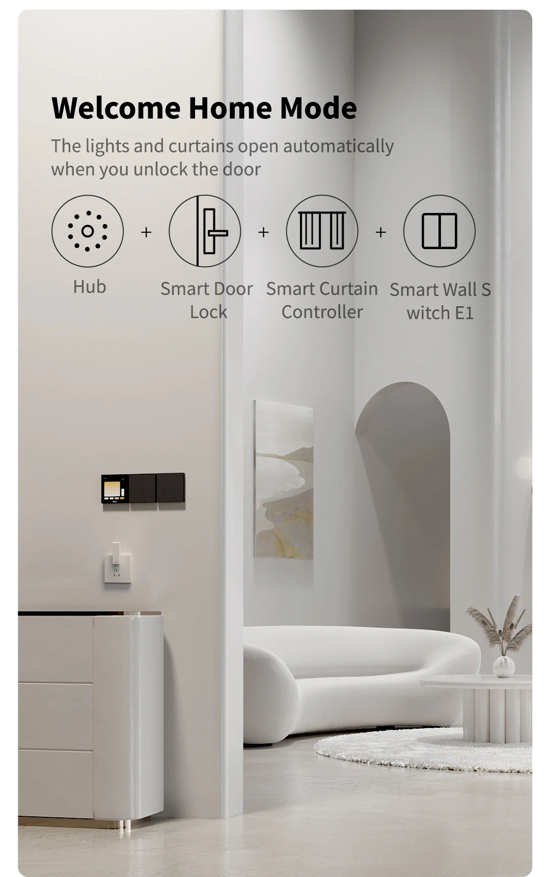 2021 New Aqara E1 Hub Gateway With Zigbee 3.0 Support WiFi Relay Remote Control Whole House Smart Home System Mijia App HomeKit