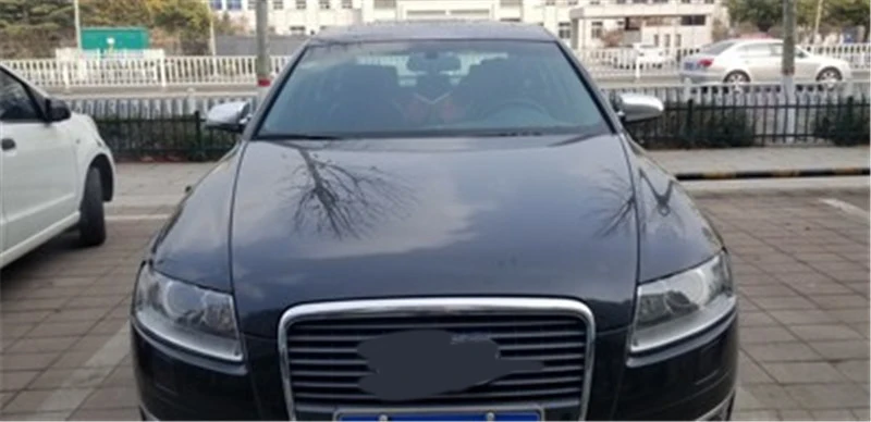 Боковые зеркальные крышки для Audi A3 8P A4 B7 B6 A6 S6 4F C6 S3 S4 Sportback жемчужный никелевый