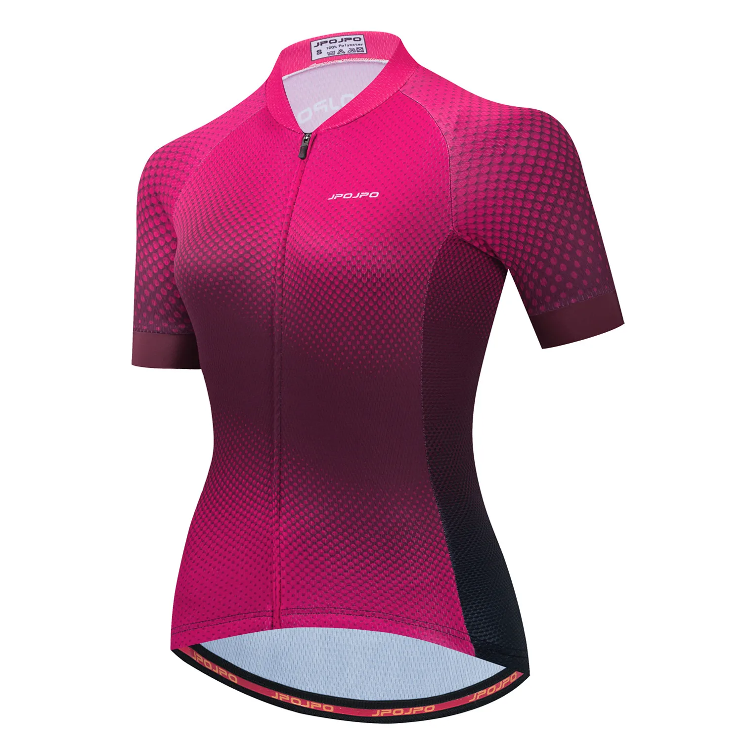 2022 Jersey de ciclismo para mujer, camiseta de manga corta para bicicleta de montaña o carretera, ropa de ciclismo para mujer, blusa de verano roja