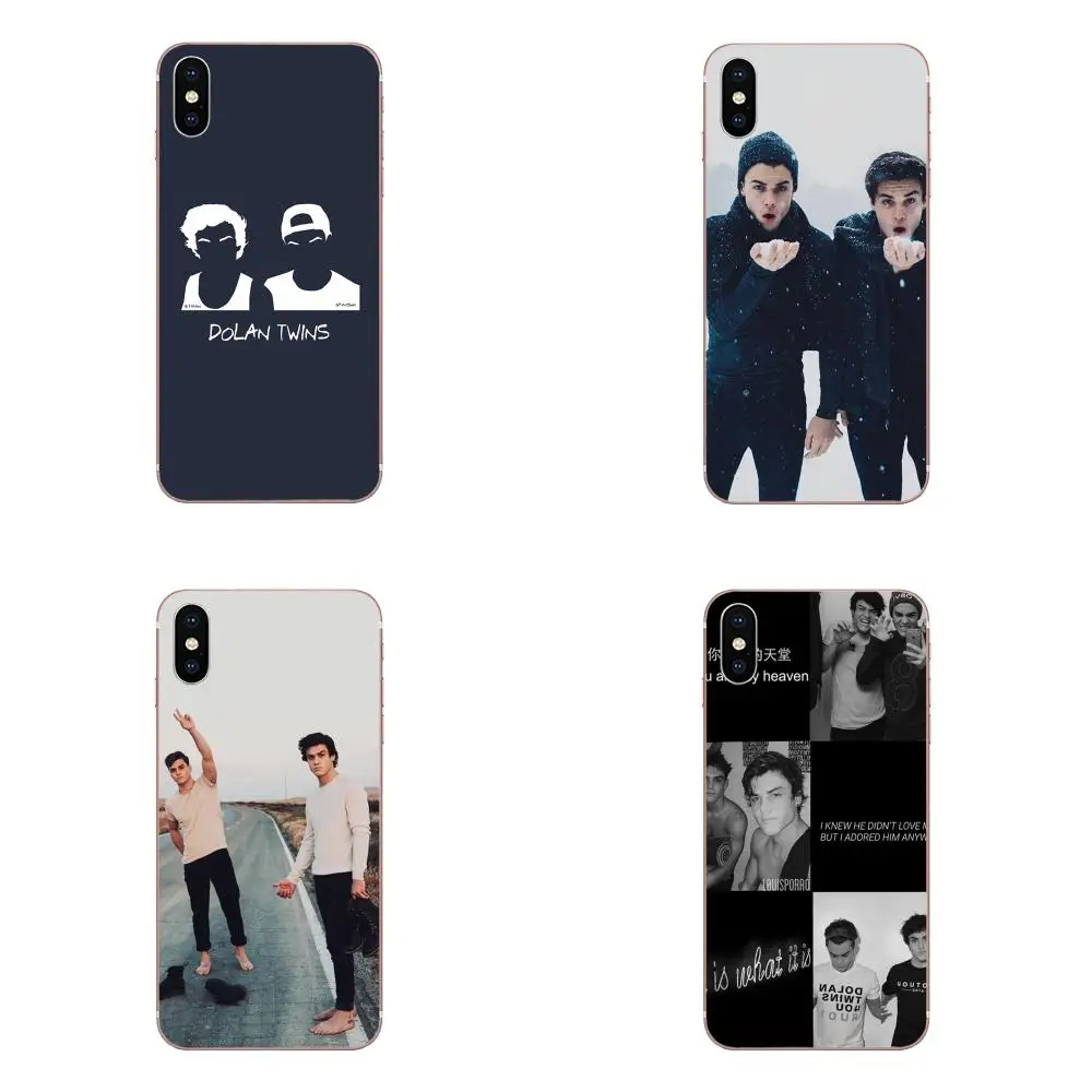 Dolan Twins Grayson Eton Красочный мягкий ТПУ популярный для Samsung Galaxy S3 S4 S5 Mini S6 S7 S8 Edge Plus S9 S10