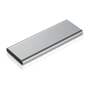 

USB 3.1 to M.2 NGFF SSD Mobile Hard Disk Box Adapter Card External Enclosure Case for M2 SATA SSD USB 3.1