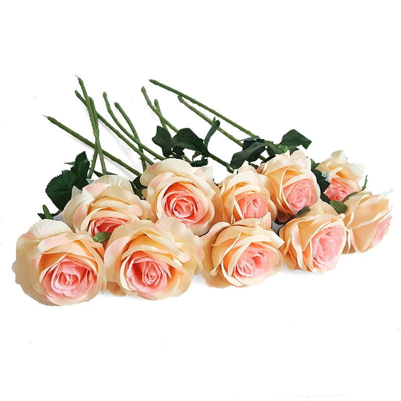 1pc 50cm Rose Artificial Flowers Silk Fake Flowers for Party Home DIY