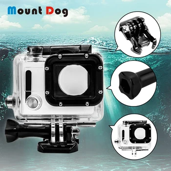 

45M Waterproof Housing Case for Gopro Hero 7/6/5/4/3 Action Camera Accessories Diving Housing Box Mount for Go Pro 7 Accessory