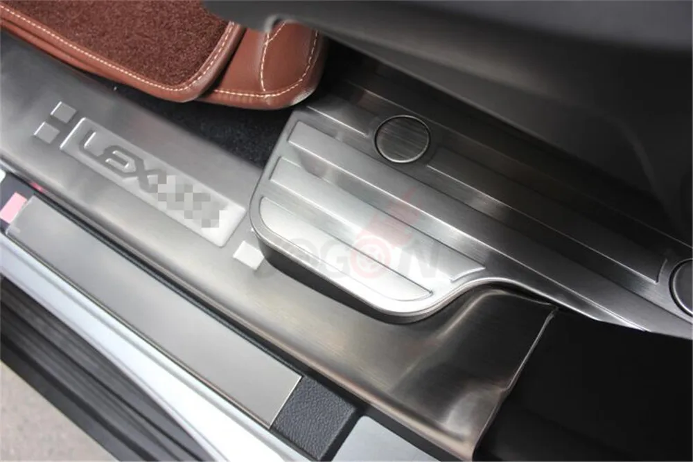 Аксессуары 304 порог порога двери из нержавеющей стали для LEXUS GX GX400 GX460 2010 2019