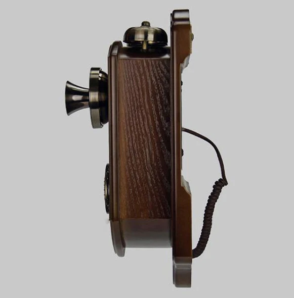 Настенный стационарный телефон Ретро проводный стационарный телефон античный для дома отель салон parlour из дерева telefonos повесить