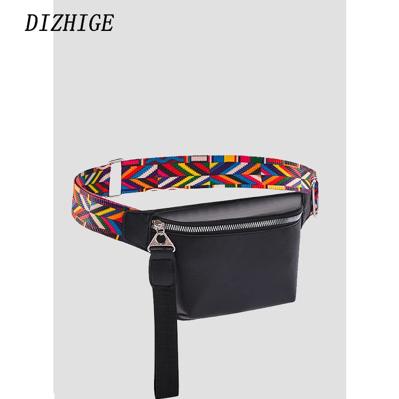 Женская поясная сумка из искусственной кожи Модный богемный поясной кошелек