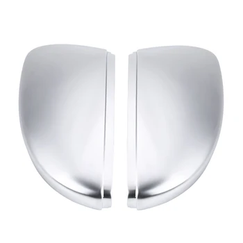 

1 Pair Rearview Mirror Shell Cover Cap Matte Chrome Housing for Passat for CC EOS for Jetta Scirocco for Beetle Bora C-TREK