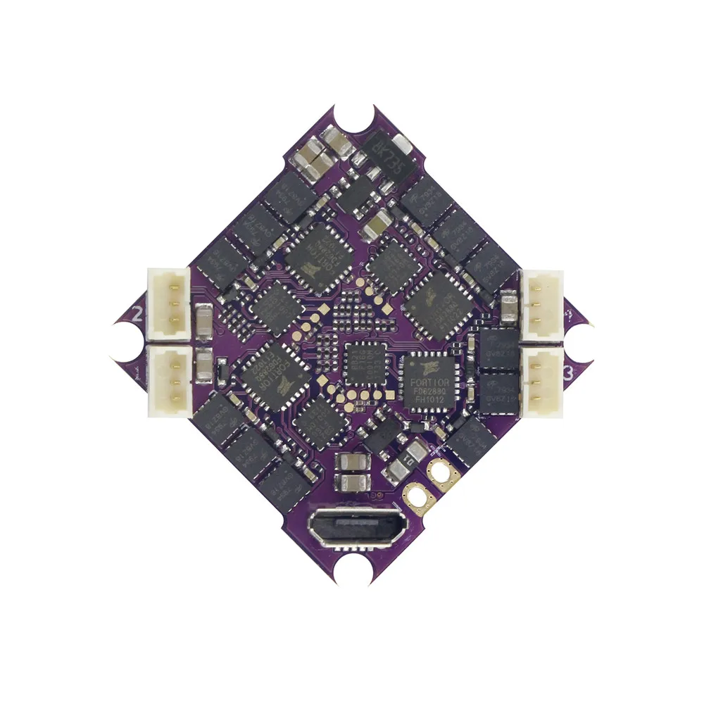 LDARC F411E12A F4 OSD Flight Controller AIO BEC Current Sensor & 12A BL_S 2-4S 4in1 ESC for Beta85X Mobula7 FPV Racing Drone | Игрушки и