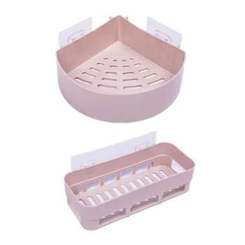 

2PCS Portable Plastic Practical Creative Durable Soap Holder for Kitchen Bathroom Storage
