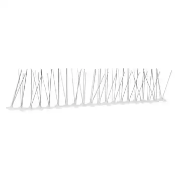 

5Pcs/set Anti Bird Spike Bird Repellent 50x11x9cm Stainless Steel Anti Bird Spike Outdoor Bird Repellent Garden Roof Accessories