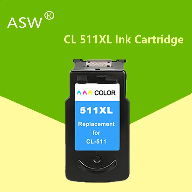1 х цветной чернильный картридж PG510XL CL511XL для Canon PG510 CL511 MP240 MP250 MP260 MP280 MP480 MP490 IP2700MP499