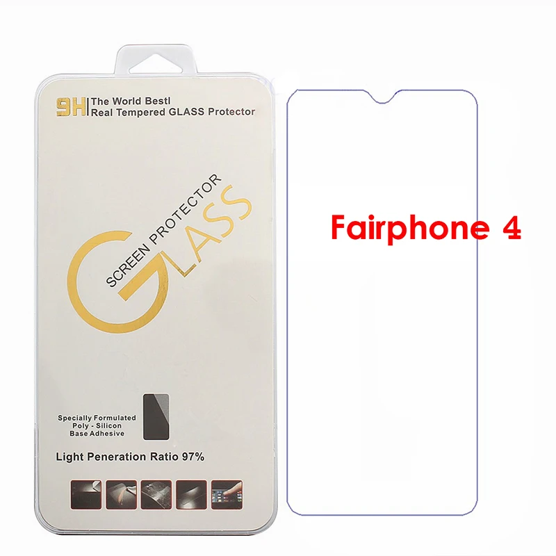 Vetro Hd Per Fairphone 4 Proteggi Schermo In Vetro Temperato 2.5D Per Fairphone4 Fairphone 4 Pellicola Protettiva In Vetro Ultra Trasparente Frontale