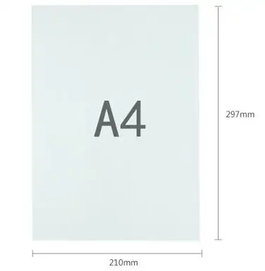 Size A4 150micron 5.9mil Translucent Acetate Sheets Matte Plastic PVC Binding Cover