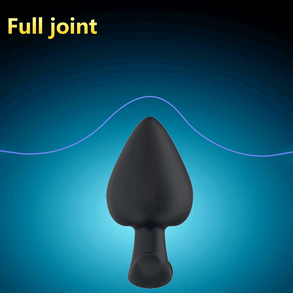 Vibratore stimolatore della prostata per principianti giocattolo sessuale per massaggiatore della prostata maschile dildo plug anale filo di silicone_voghion.com