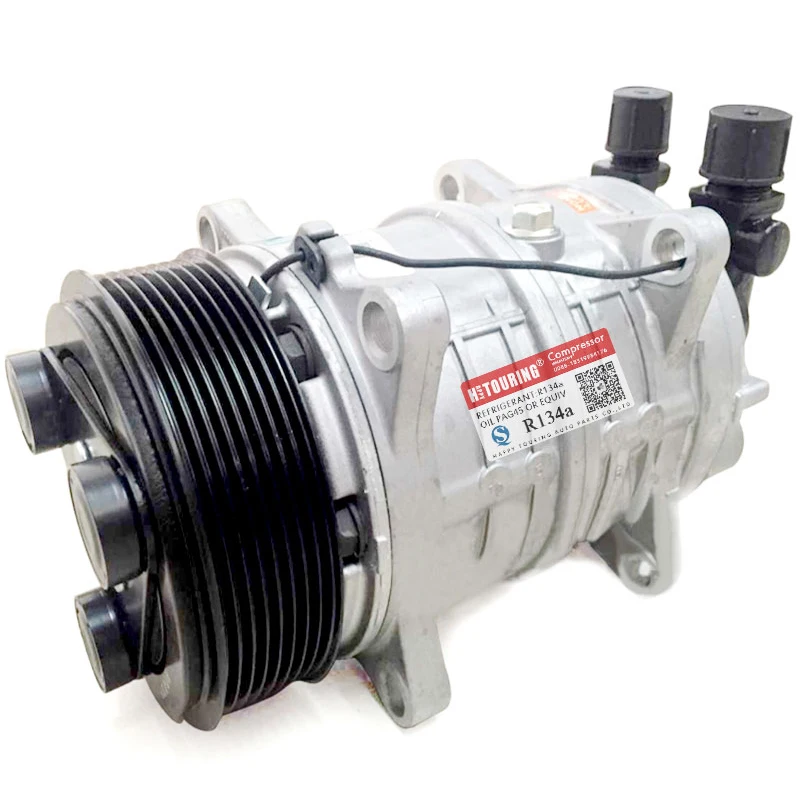 

TM16 Auto ac air conditioning compressor for TM16 12V 24V Mini Bus Truck 8PK PV8