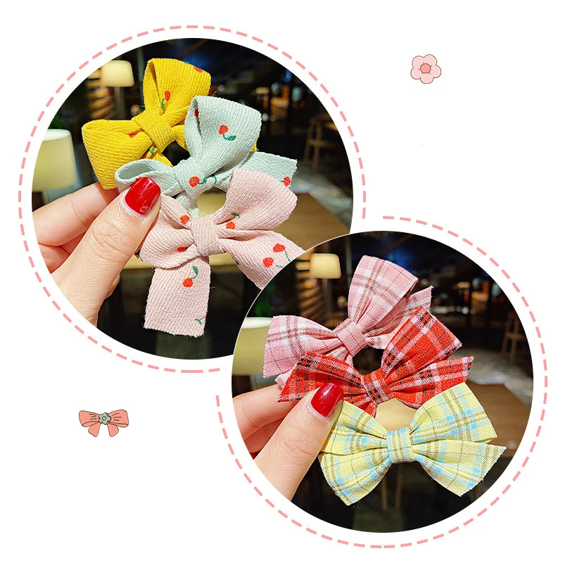 5pcs/lot Cute Kids Hair Pin Children's Hair Clip Set Bow Hairpin Infant Baby Headdress Fashion Birthday Gifts for Babies Girls baby stroller mosquito net