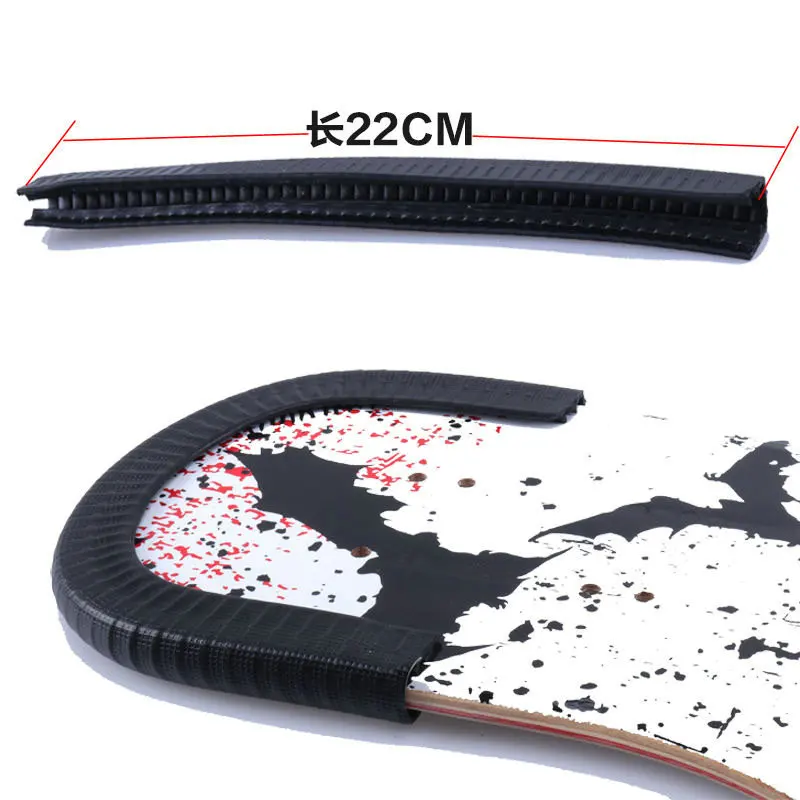 

Thickened sliding plate anti-collision strip protection long plate double warped fish plate protection cover edge protection sli