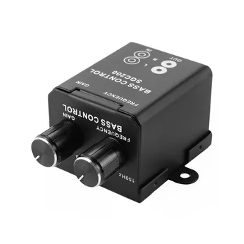 

Professional Bass Controller Knob Remote Easy Operate Universal Regulator Car Audio Amplifier Subwoofer Practical Auto Equalizer