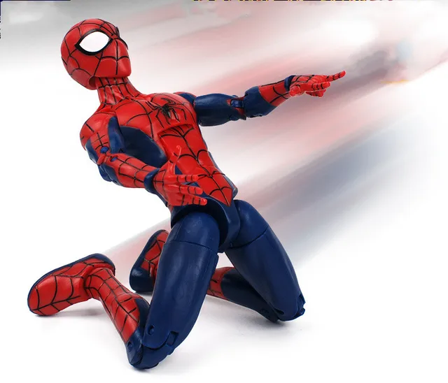 Marvel Spider-Man et ses objets pour enfants, figurine en PVC, mise à  niveau des objets Spidey trempés, modèle à collectionner, jouet beurre,  cadeau - AliExpress