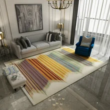 Современный ковер для гостиной в скандинавском стиле, геометрический Коврик для спальни, минималистичное одеяло, диван, журнальный столик, коврик для кабинета, прикроватный коврик Rea