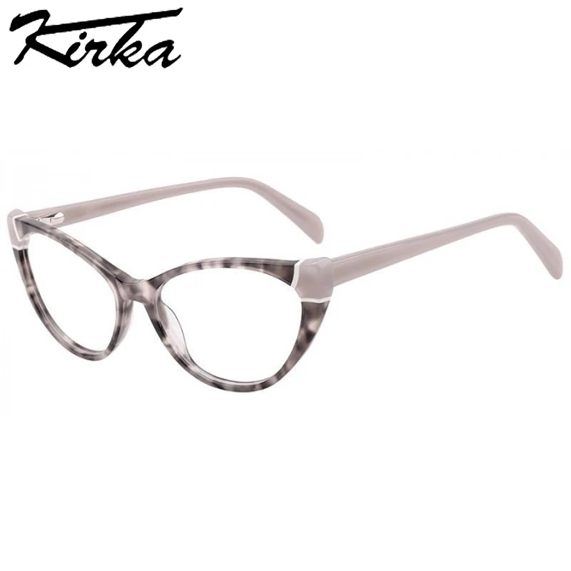 

Kirka Cat Eye Glasses Frames Fashion Lady Eyeglasses Frame Red Tortoise Optical Glasses Frame Women Glasses Eyewear WD4105