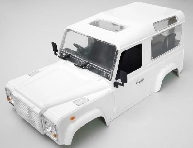 1/10 RC Rock Crawler white body for D90 Lannd rover defender rc model | Игрушки и хобби
