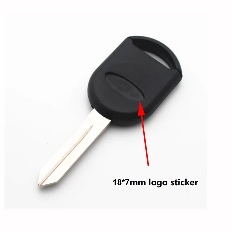 

5pcs/lot 18X7mm car key emblem sticker with thickness back glue