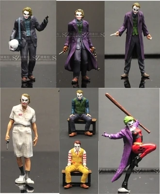 Фигурка клоуна 1:64 масштаба из смолы литая под давлением персонаж фильма разные