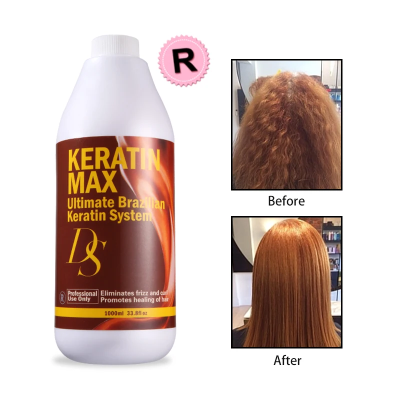 Chocolate Professional 1000ml Keratin Treatment Hair 12% Formalin High Superior Smell  Straightening Make Hair Shining корректор для лица eveline art professional make up тон 05 nude 2 в 1 светоотражающий с кисточкой