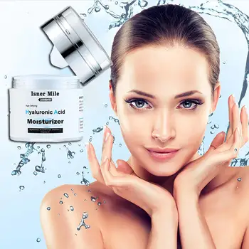 

50ml Women Moisturizing Pores Shrink Hyaluronic Acid Cream Skin Care Brighten
