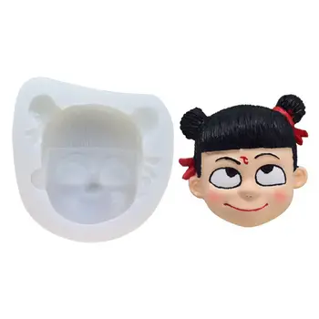 

Cute Cartoon Nataku Chinese Mythical Figure Resin Mold Jewlery Making Mold