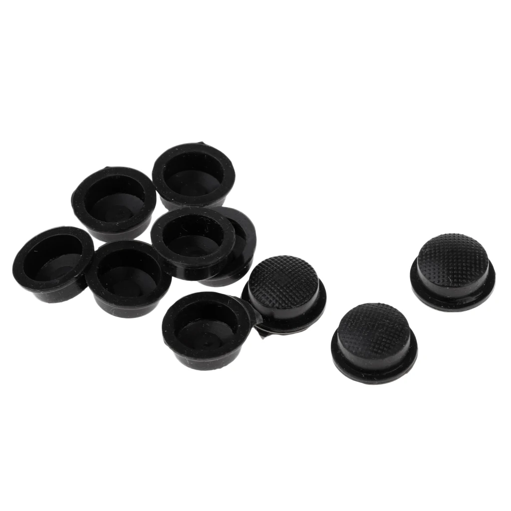 

10pcs LED Flashlight Torch Light Tail Switch Button Cover Cap