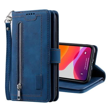 

KISSCASE Leather Zipper A51 A71 A50 A70 A20 A30 S20 Case For Samsung Galaxy A51 S20 Ultra S10 S20 Plus S9 S8 Card Wallet Covers