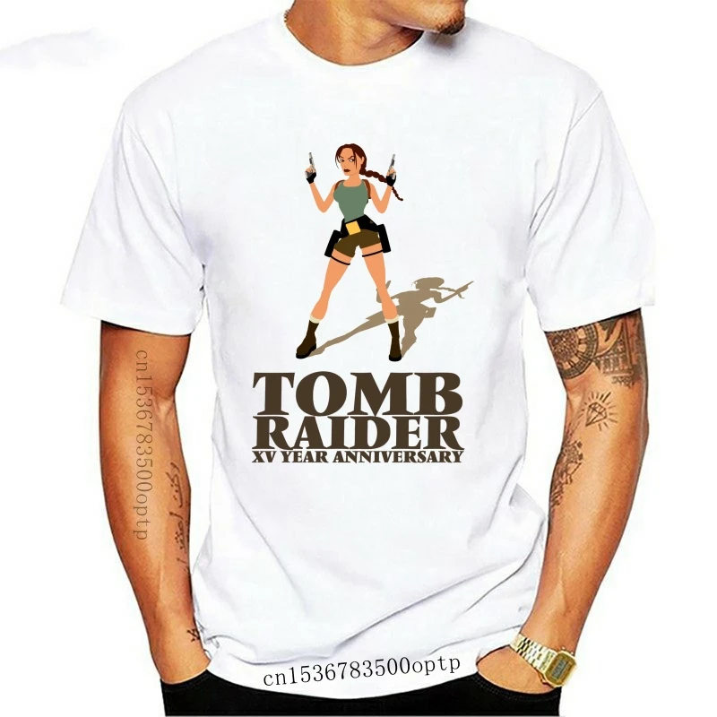 Nuovo Gioco In Stile Fai Da Te Tomb Raider Xv Anniversary T Shirt Uomo Zebra Ancy Cartoon T-Shirt Movie Rise Of The Tomb Raider Top Tees