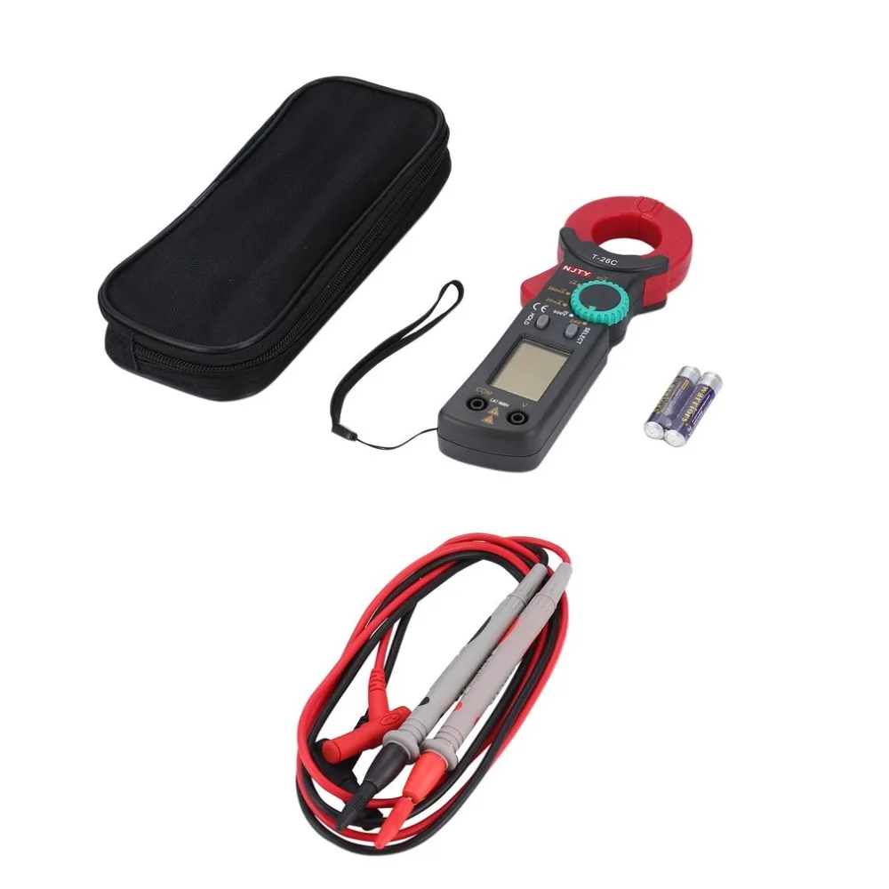 

Digital Clamp Meter NJTY T-36C DC/AC Volt Amp Multimeter Mini Ammeter Current Multitester Voltage Tester Electric Meter