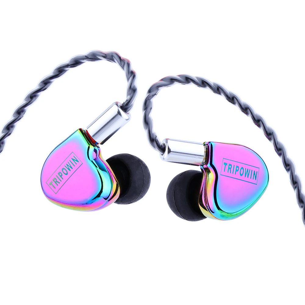 Tripowin Tc 01 1dd 10mm Si Pu Driver Hifi In Ear Earphone With Metal Housing Detachable 0 78mm 2pin Cable Earphones Aliexpress