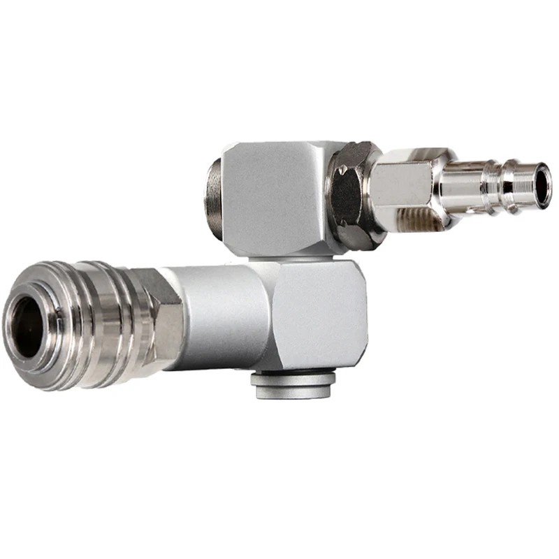 Adaptador Giratório a ar para Conectores Pneumáticos Juntas Universais Rotação de 360 Graus Junta Universal 14
