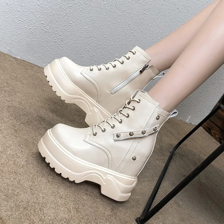 

2019 autumn winter Increase ankle Shoes Women plus velvet Snow boots warm round head Casual Women Boots Martin boots Y790