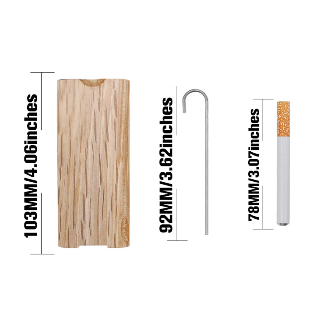 30 шт. деревянные сигареты CaseTool с крючком для чистки и керамической трубкой|Трубки