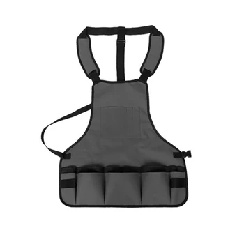 

Adjustable BBQ Garden Multifunction Apron Tool Oxford Durable Vest Bag 58*60cm Durable And Practical To Use