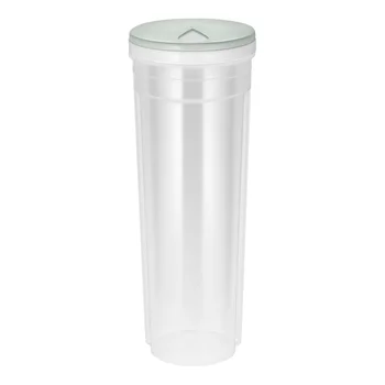 

BESTOMZ Standing Spaghetti Noodles Jar Multifunctional Grain Storage Tank Keep Fresh Food Storage Container (Light Blue)